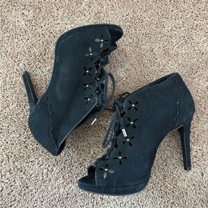 Michael Kors Black Cutout Heels